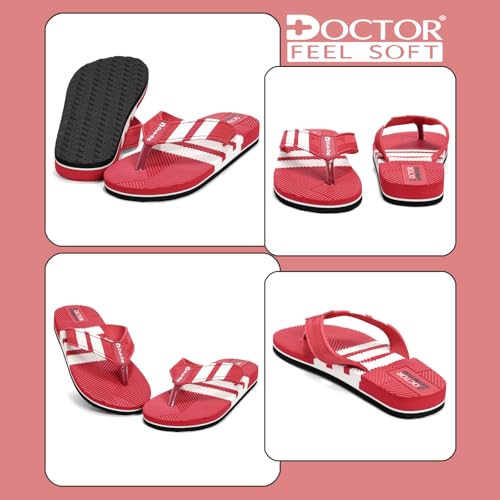 Image of Men Stylish Thong Slippers with Textured Anti-Slip Sole, Comfortable Cushioned Footbed, Lightweight Everyday Wear Slippers for Indoor and Outdoor Use