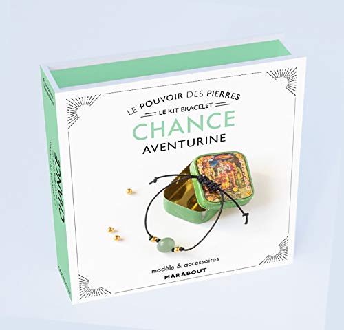 Preisvergleich Produktbild Kit Bracelet - Le pouvoir des pierres - Chance Aventurine (Coffrets Loisirs Créatifs, Band 31627)