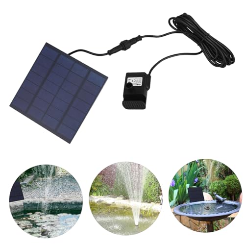 Pompe à eau solaire de fontaine extérieure pour petits étangs - 3