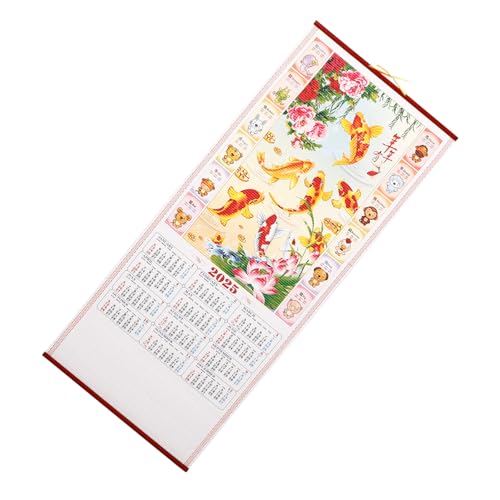 Chinese-Wall-Scroll-Calendar-2025-Wall-Calendar-Year-of-The-Snake-Calendar-Fengshui-Calendar-for-Lunar-New-Year-A