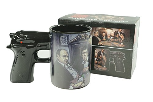 Big Chris Art Gangster Gun Mug 15oz