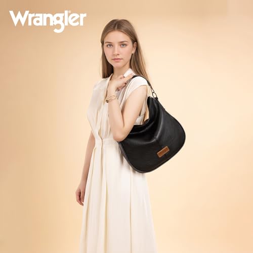 Image of Wrangler Hobo Bags Crossbody Bag for Women Shoulder Purse Handbags with Adjustable Strap