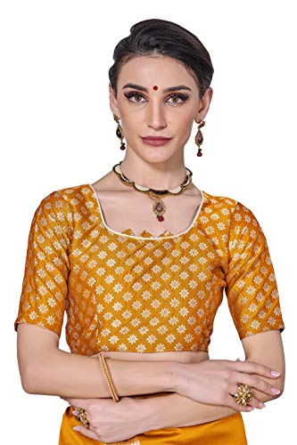 Image of Glory Sarees Women's Banarasi Silk Saree with Blouse Piece (GS Kara143 Parent)