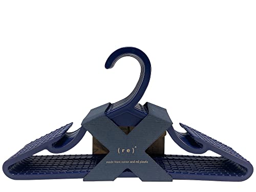 10 Best Products Made from Recycled Ocean Plastic That Impress 5 100% Recycled Ocean and Ocean Bound Plastic Sustainable Adult Hanger (Navy)