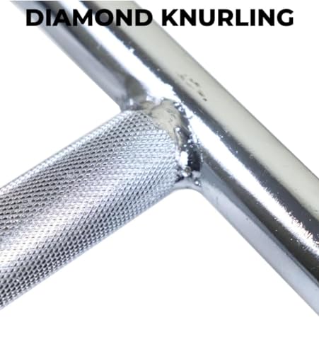 Image of Olympic Box Barbell Rod Heavy Weight Lifting Training for Gym Fitness Workout with Two Springs Collar