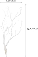 Vista 2 de BESPORTBLE 4 ramas de árbol secas de astas artificiales de 13.65 pulgadas, rama de asta de bruja artística, ramas falsas decorativas, ramas