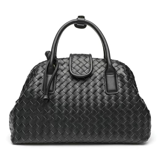 Bolsa feminina de couro PU despojada Boston Bolsa Hobo de ombro nas axilas Bolsa transversal com alça superior 2025, Preto, One Size, U-m-25pubb03-preto