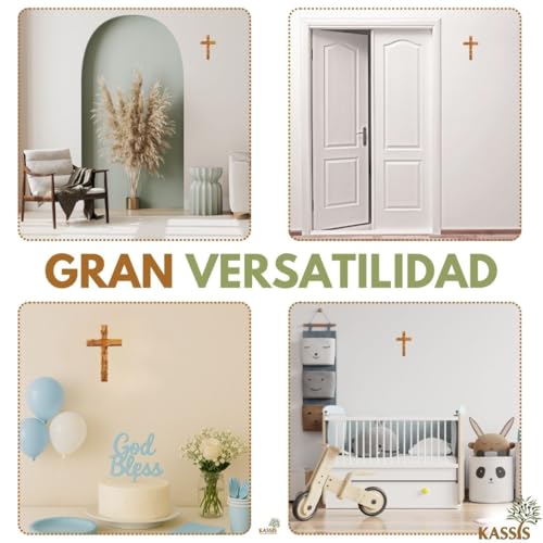 Miniatura 10 de Kassis Geschenkartikel Puzzle De Madera De Olivo, Decoración Navideña, De Belén, 6,50 X 6 Cm