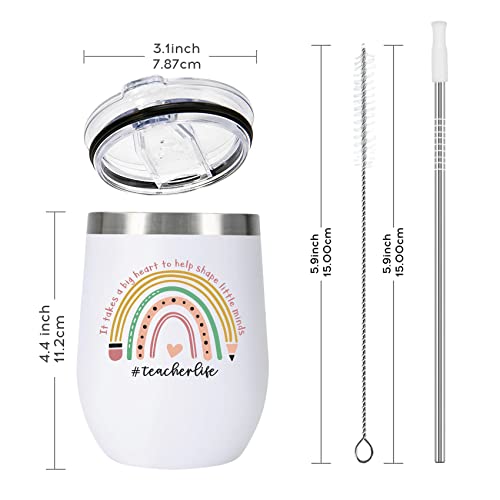 Teacher Tumbler Gift - 10% Off Stainless Steel Wine Cup