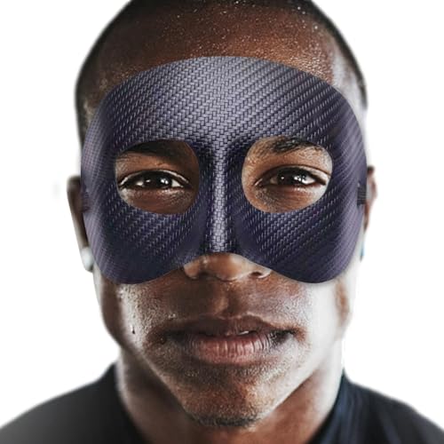 Maschera da naso per lo sport, protezione per il naso, anti-collisione, protezione per il viso, naso rotto, copertura protettiva per il viso per calcio, basket, attrezzature sportive