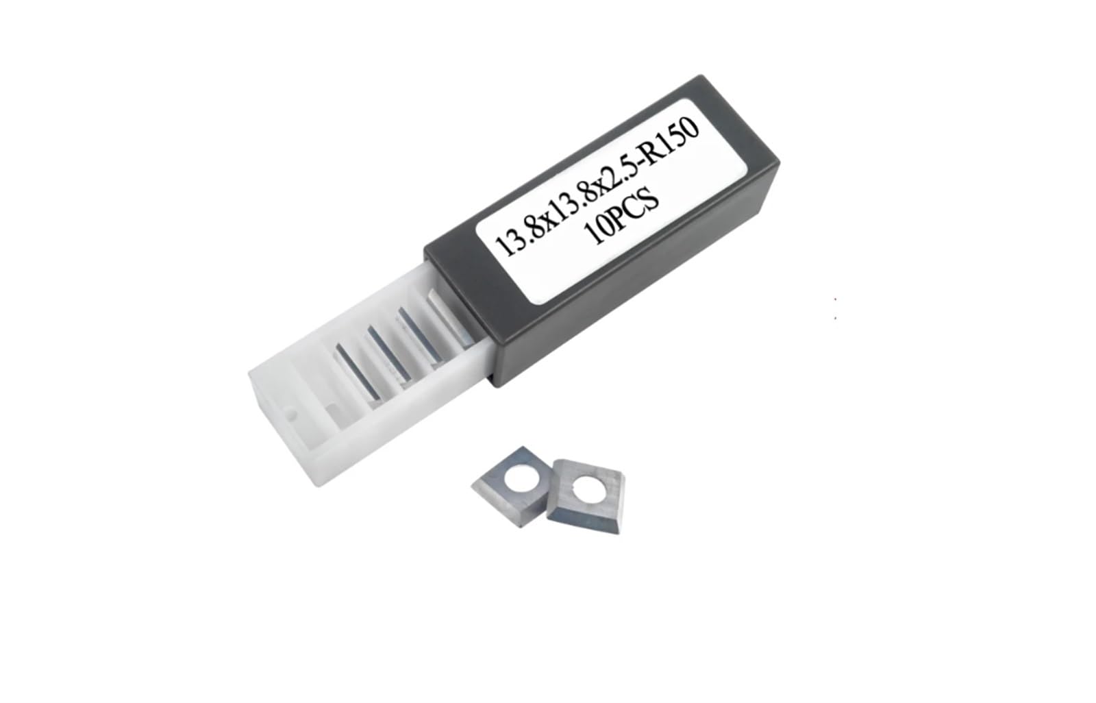 FMNian Inserts de coupe carrés en carbure 13,8x13,8x2,5 R150 10 pièces