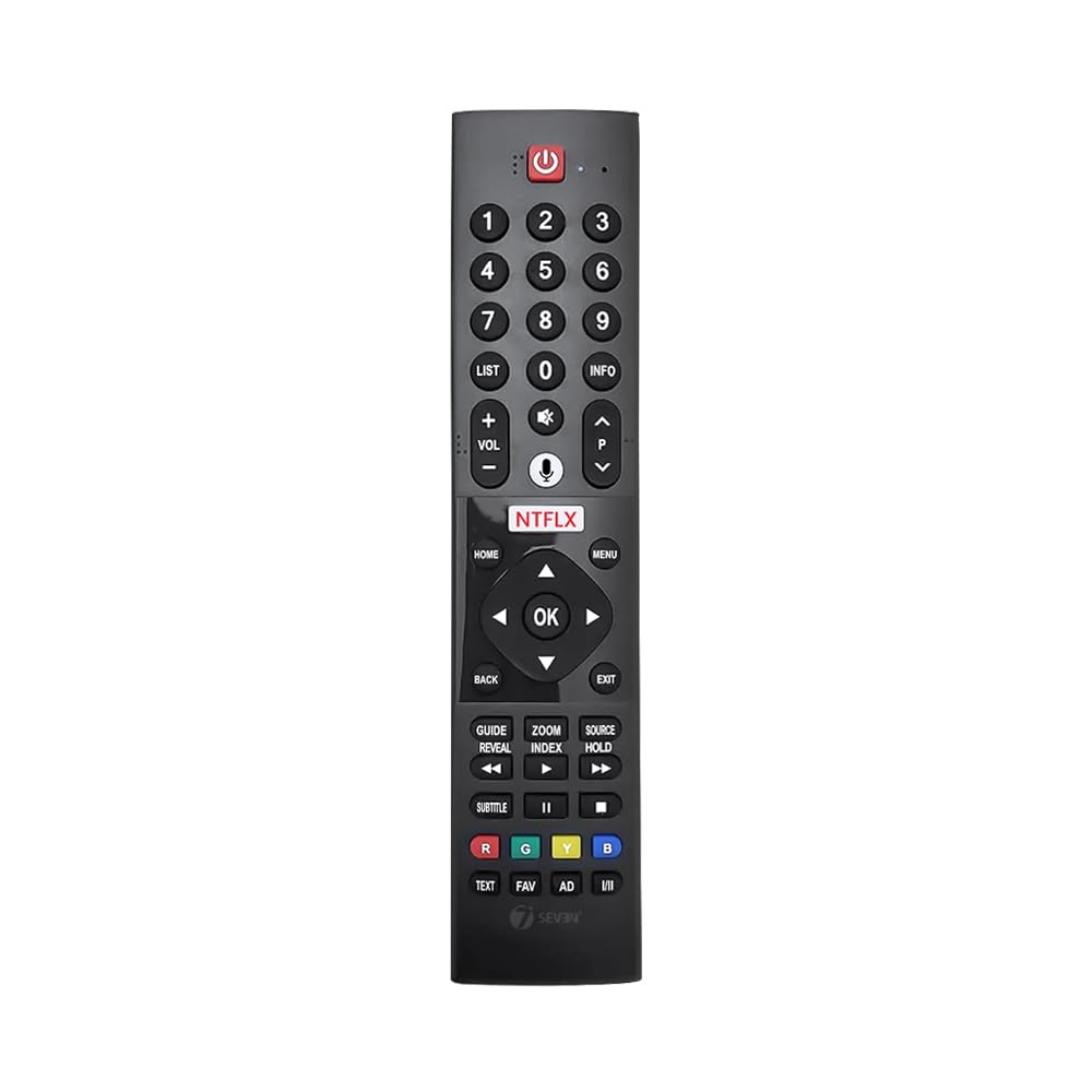 7SEVEN® Compatible Panasonic TV Remote for GX650S GX650L GX650K HX650K HX740K GX650T GX750T Series. Remote for Panasonic tv with Google Assistant Voice Command and Netflix hot Key. Pairing Must! 7SEVEN® Compatible Panasonic TV Remote for GX650S GX650L GX650K HX650K HX740K GX650T GX750T Series. Remote for Panasonic tv with Google Assistant Voice Command and Netflix hot Key. Pairing Must!