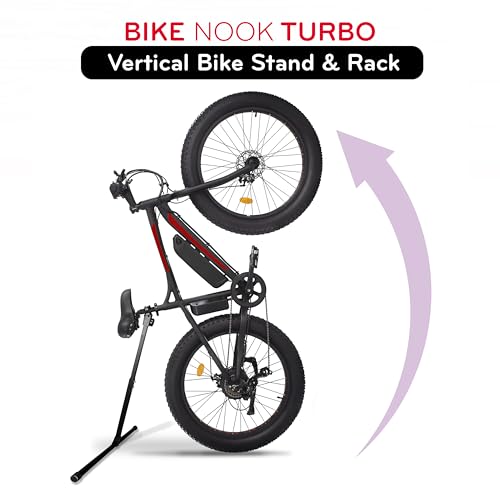 Support de sol vertical pour vélo BIKE NOOK pour ranger sans percer de trou