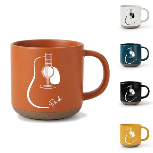 Taza de Cerámica Personalizada para Amantes de la Guitarra miniatura 1