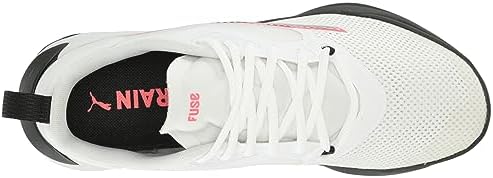 PUMA Women's FUSE 2.0 Sneaker, PUMA White-Fire Orchid-PUMA Black, 8 | Image 4