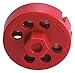 Cable Lockout,Red,Nylon
