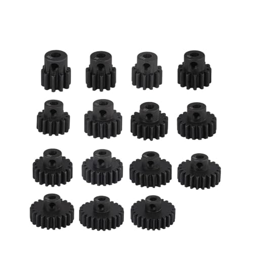 Pignon en métal M0.8 acier trempé 3.175mm pour moteur de voiture RC 1/10