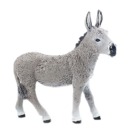 Eselfamilie Figur | Realistische Bauernhoftiere Esel Familie Figur,Realistische Farm Animals Esel Modell Ornament… – Bild 7