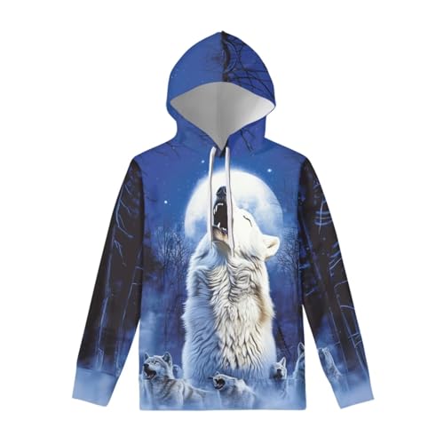 FKELYI Mens Hoodies Polynesian Traditional Tribal Print Long Sleeve Hooded Sweatshirt for Teen Boys Fashion Streetwear, Small2