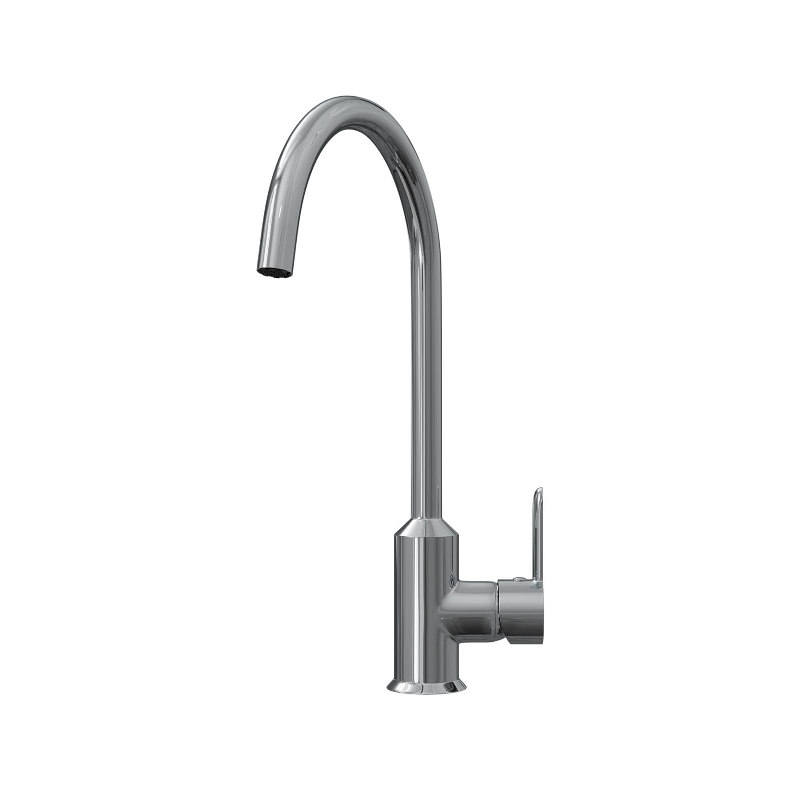 Liquida Chrome Ent22ch Pvd Single Lever Swivel Spout Kitchen Mixer Tap