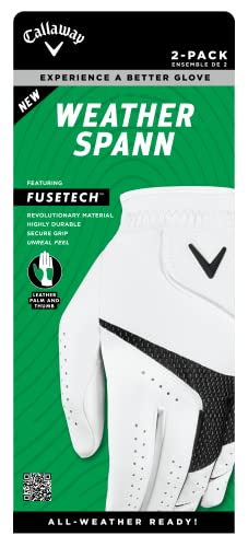Callaway Golf Weather Spann Guanto da Golf