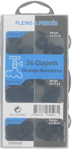 COMAP Coffret de 36 grands clapets pleins et percés pour l'étanchéité - Grands diamètres - S279503