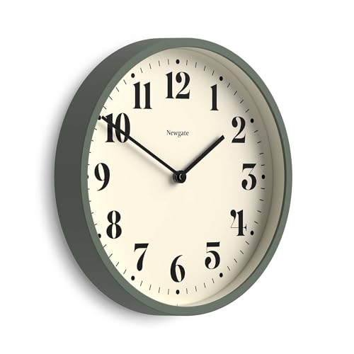 Reloj de pared moderno NEWGATE verde de 30cm para salon 2