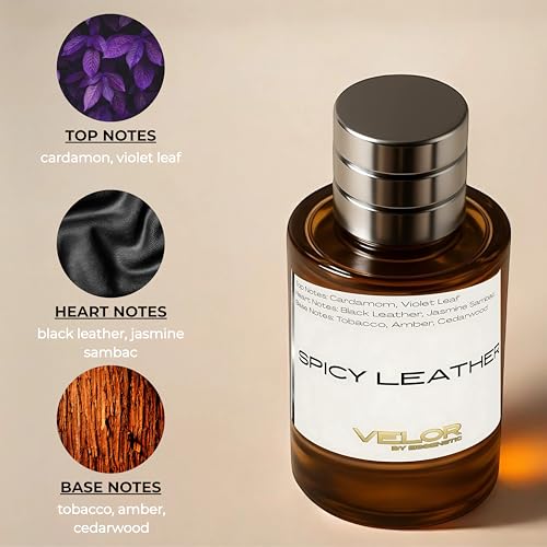 Image of Eau De Parfum for Man | Long Lasting Leather Fragrance | Premium Luxury Perfume | Everyday Use Scent | Ideal Gift for Him & Her - 30ml (Spicy Leather)