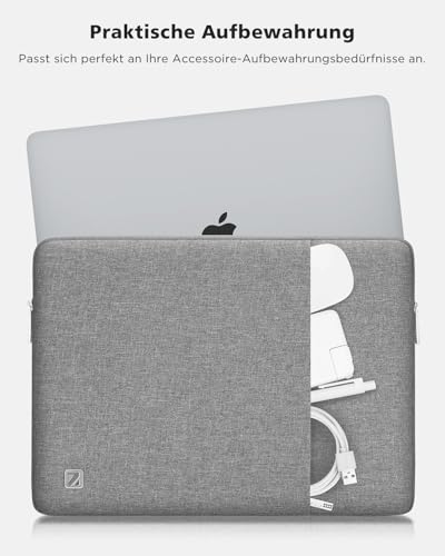 Funda impermeable de 16 pulgadas con protección acolchada para portátil ThinkPad E16 gris 2