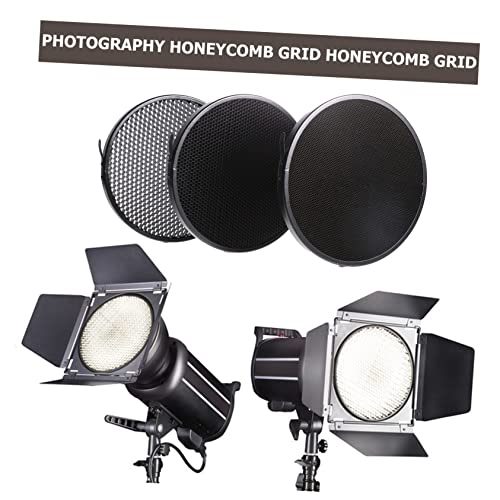 Rejilla de panal para reflector estándar de flash con resorte de fijación 6