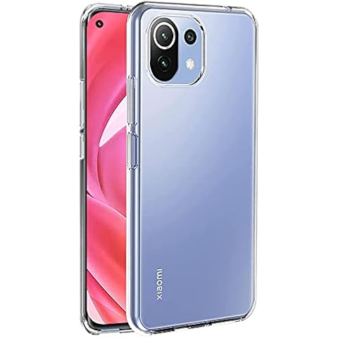 TBOC Funda de Gel TPU Transparente para Xiaomi Mi 11 Lite 5G Cover