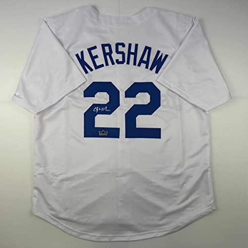 Facsimile Autographed Clayton Kershaw Jersey