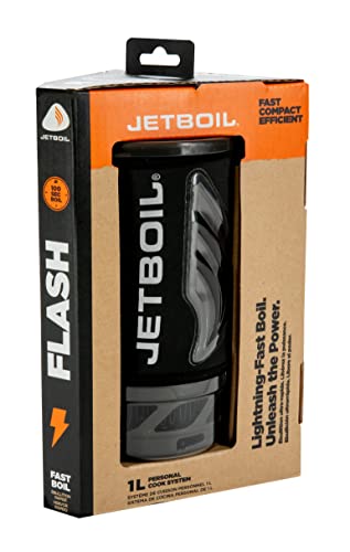 Jetboil Flash Camping Stove Cooking System, Carbon #TOP7