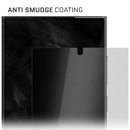 Image of Ghostek Screen Protector for Galaxy S24 Ultra, Full Coverage Tempered Glass Film, 9H Hardness, Easy Installation, HD Clear Glass Protector Designed for 2024 Samsung S24 Ultra (6.8-Inch, Clear)