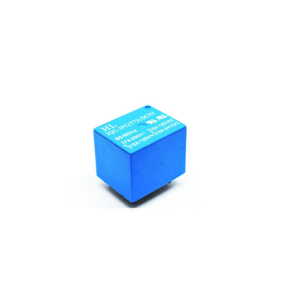 Relay DC 5V 7A Maximum AC load current: 7A @ 250/ 10A @ 120V AC Maximum DC load current: 12A @ 120/ 10A @ 24V DC (B0C1S2BPGN) Amazon Price History, Amazon Price Tracker