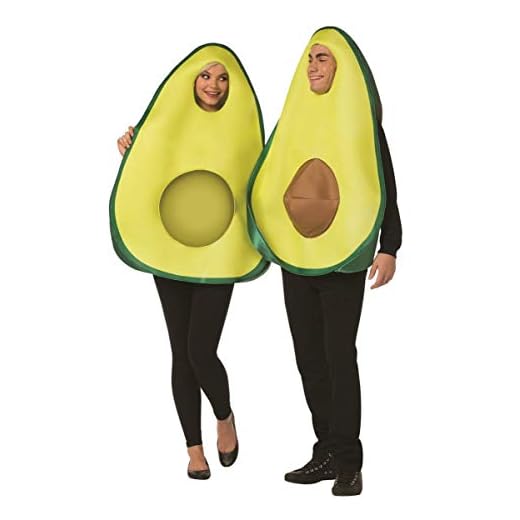 Horror-Shop Disfraz De Pareja De Aguacate