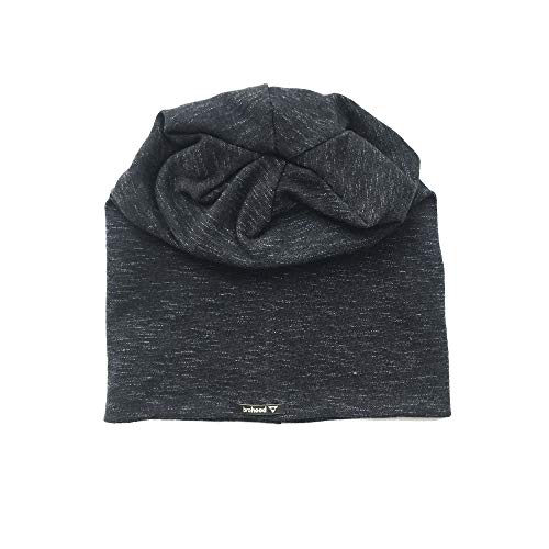Gorro Beanie Brohood Malha Preto Mescla