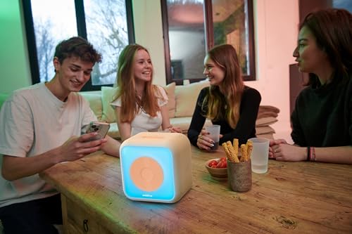 Enceinte karaoké lumineuse Bigben Bluetooth 30W avec 2 micros sans fil USB-C