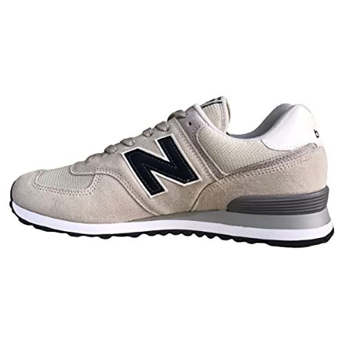 Tênis New Balance 574, Masculino, Cinza/Azul, 40