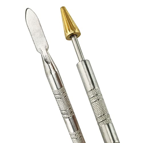 Tegg Leather Craft Dye Pen Tapered Head Leather Edge Dye Pen Dual Purpose Edge Treatment Roller Applicator Printing Tool