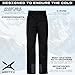 Arctix Men's Essential Snow Pants, Black, Large