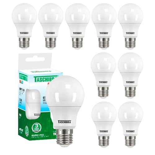 Kit 10 Lâmpadas Led Bulbo 15w Branco Frio 6500k Taschibra