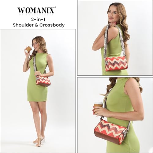 Image of Womanix Crossbody Sling Bag for daily use, shoulder sling Bag with Ajustable Strap, Small Trendy Sling Crossbody Bag, party sling, casual, travell