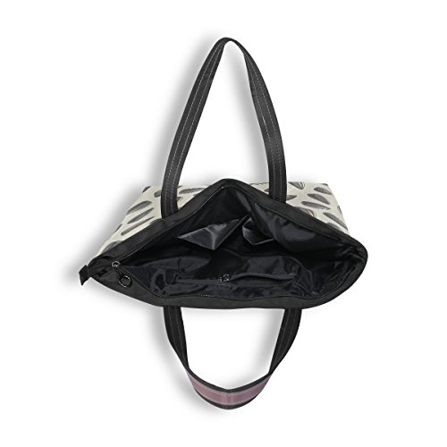 ColourLife Bolsa feminina com alça superior para esboço, sementes de girassol, bolsa de ombro, Multi