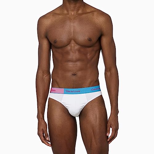 Cueca Calvin Klein Thong Branca MAS8548