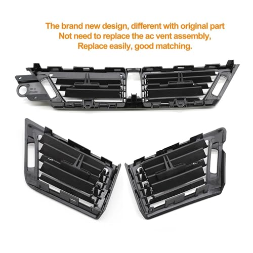Rejilla Central AC para BMW X1 E84 RHD Panel de Aire Acondicionado Desgastado 6