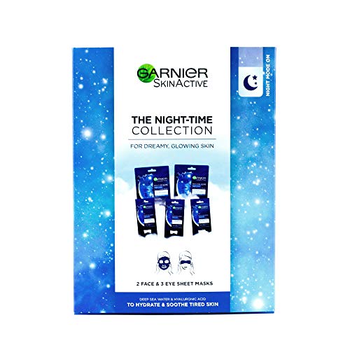 Garnier Moisture Bomb Night-Time Sheet Mask Collection with Deep Sea Water and Hyaluronic Acid - Image 3