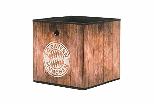Faltbox Aufbewahrungsbox - Bayern München - Regalbox Faltkorb Spielbox in 3er Set Cover