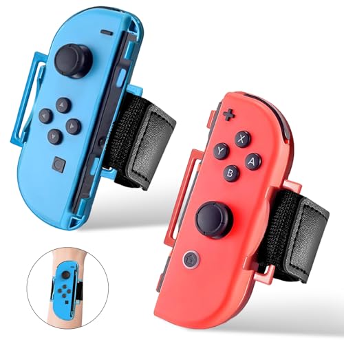 JoyHood 2 Confezione Cinturini da Polso per Switch 2, Cinghia Elastica Regolabile compatibili con Switch 2 Controller 2025