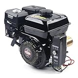 4-Takt 7,5 PS Elektrostarter Go-Kart-Kit Benzinmotor Elektrischer Kinetischer Holzspalter...